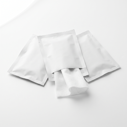 30 individually wrapped protective wipes included